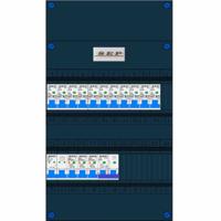 SEP 11 groepen 3F 3 aardlekschakelaars 30mA hoofdschakelaar 4 polig 3910243126 - thumbnail