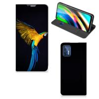 Motorola Moto G9 Plus | Hoesje maken | Papegaai - thumbnail