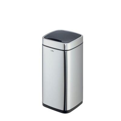 Durable 342223 342223 Afvalbak 21 RVS (l x b x h) 270 x 270 x 570 mm Zilver Met One-Touch-dekselopener 1 stuk(s)