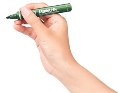 Pentel merkstift pen n50D - groen - Q631304