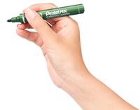 Pentel merkstift pen n50D - groen - Q631304 - thumbnail