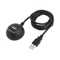 LogiLink USB-kabel USB 2.0 USB-A bus, USB-A stekker 1.50 m Meerdere kleuren CU0013B - thumbnail