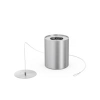 Höfats - Spin 90/900 Bio-Burner - Roestvast Staal - Zilver - thumbnail