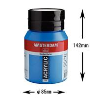 Royal Talens Amsterdam Acrylverf 500 ml - Primaircyaan 572 - thumbnail