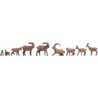 NOCH 15742 H0 Alpendieren figuren Geverfd - thumbnail