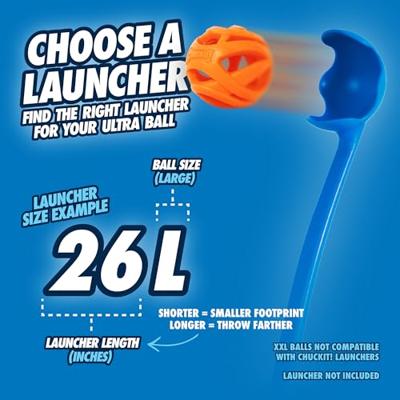 CHUCKIT BREATHE RIGHT FETCH BAL ORANJE 7 CM - thumbnail