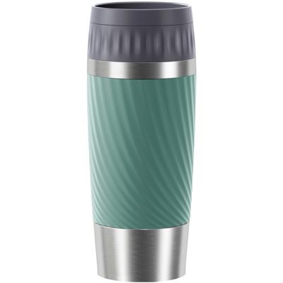 Tefal Travel Mug Easy Twist N2011710 RVS/Groen 0.36L Tefal Travel Mug Easy Twist N2011710 RVS/Groen 0.36L
