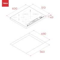 Inductiekookplaat Teka IZC63632MPT - thumbnail