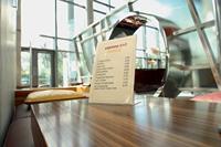 Sigel TA214 TA214 Tafelstatief L-vorm Voor papierformaat: DIN A6 Glas (helder) 1 stuk(s) - thumbnail