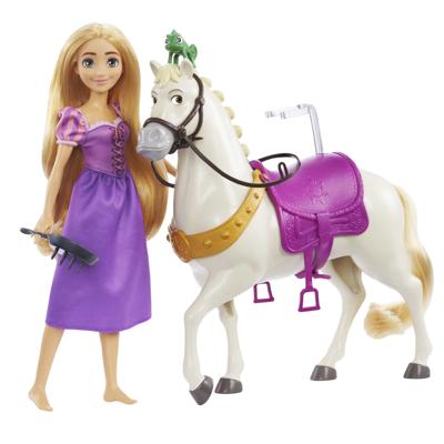 Mattel Disney prinses pop - rapunzel en maximus Mattel Disney prinses pop - rapunzel en maximus