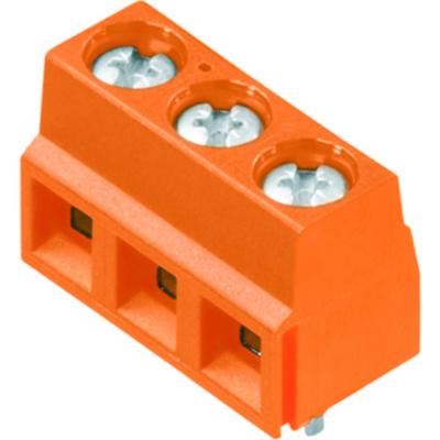 Weidmüller 1912540000 Klemschroefblok 1.5 mm² Aantal polen 4 Oranje 100 stuk(s)