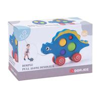 Dorjee Houten trekfiguur dino - thumbnail