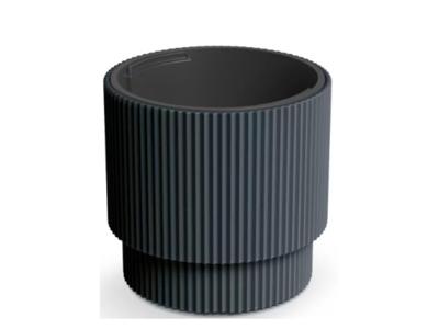 Prosperplast Bloempot Milly (Antraciet, 375x395)