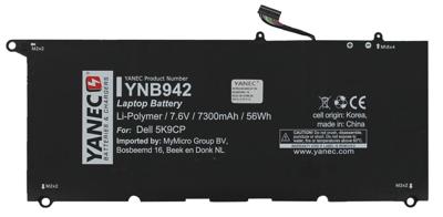 Yanec laptop accu 7300 mah