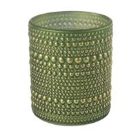 Countryfield theelichthouder nelle m groen 10 cm | 24 stuks - thumbnail