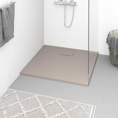 VidaXL Douchebak 90x80 cm smc bruin