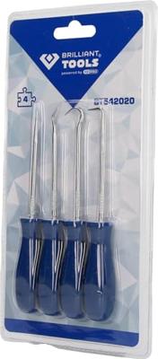 Brilliant Tools BT542020 Naaldhaakset, 4-delig