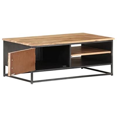 Salontafel 90x50x35 cm massief acaciahout Salontafel 90x50x35 cm massief acaciahout