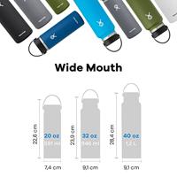 Hydro Flask 32 Oz Wide Flex Cap Isolatiefles Black - thumbnail