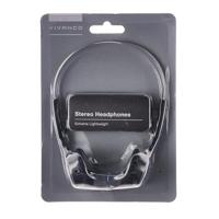 Vivanco SR 3030 stereo hoofdtelefoon (101dB, 3,5 mm jackstekker, 1,1 m) zwart - thumbnail
