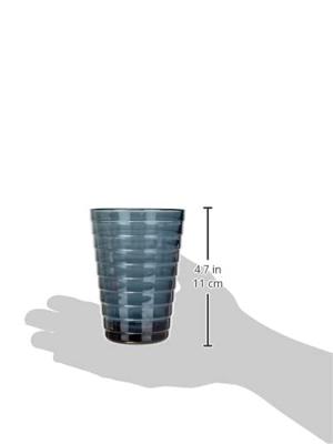 Iittala Aino Aalto Glas 33 cl donkergrijs 2 stuks Iittala Aino Aalto Glas 33 cl donkergrijs 2 stuks