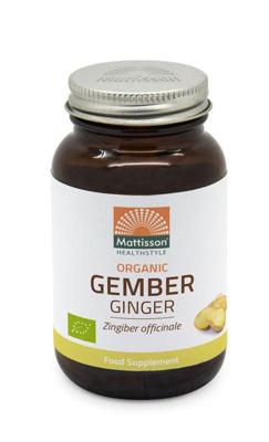 Mattisson HealthStyle Gember Capsules Mattisson HealthStyle Gember Capsules