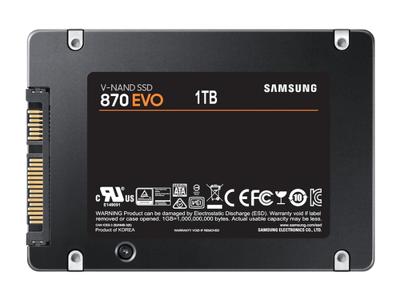 Samsung 870 EVO 1TB Interne SSD Zwart