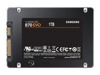 Samsung MZ-77E1T0B 870 EVO SSD, 1 TB, 2.5", SATA3, 6 Gbps, 3D V-NAND, 560/ 550 MB/s, 512MB DDR4 - thumbnail