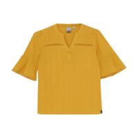 Indian Blue Jeans Zomer T-shirt S/S meisjes - geel - fancy - thumbnail