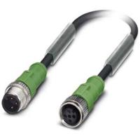 Phoenix Contact 1698084 Sensor/actuator connector, geassembleerd M12 Aantal polen (sensoren): 3 Stekker, recht, Bus, recht 1.00 m 1 stuk(s) - thumbnail