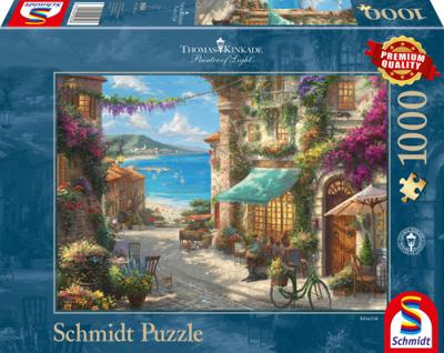 Puzzle Caf ‚aan de Italiaanse Rivièra, 1000 st Puzzle Caf ‚aan de Italiaanse Rivièra, 1000 st