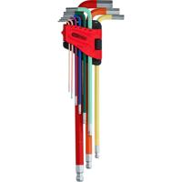 KS Tools 151.4520 Inbus Haakse schroevendraaierset 1/16 inch, 5/64 inch, 3/32 inch, 1/8 inch, 5/32 inch, 3/16 inch, 1/4 inch, 5/16 inch, 3/8 inch 9-delig - thumbnail