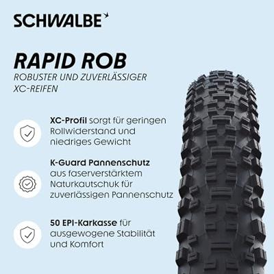Schwalbe buitenband Rapid Rob K Guard 29 x 2.10 (54 622) zwart - thumbnail