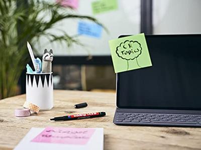 Viltstift edding 143 schuin 1-3mm zwart | 10 stuks