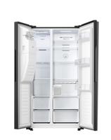 Etna AKV578IZWA Amerikaanse koelkast Zwart - thumbnail