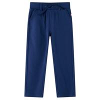 VidaXL Kinderbroek met trekkoord 104 marineblauw - thumbnail