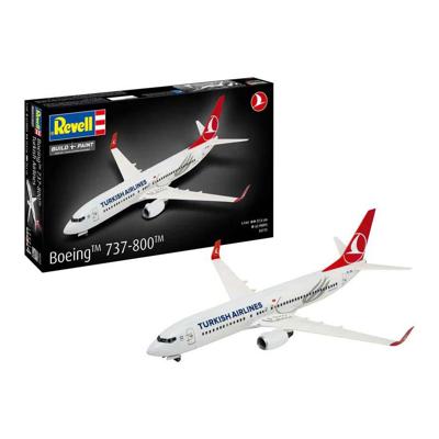 Revell modelbouwpakket - boeing 737-800 turkish airlines 1:144 - 63dlg.