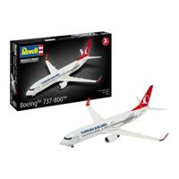 Revell modelbouwpakket - boeing 737-800 turkish airlines 1:144 - 63dlg. - thumbnail