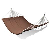 VidaXL Hangmat 210 x 150 cm (bruin) - thumbnail