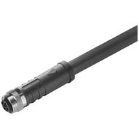 Weidmüller 2050161000 Sensor/actuator connector, geassembleerd M12 Aantal polen (sensoren): 3+PE 10.00 m 1 stuk(s) - thumbnail