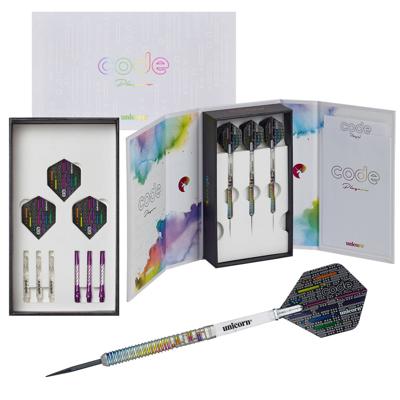 Unicorn dartset Gary Anderson steeltip 80% 10-delig gewicht 23