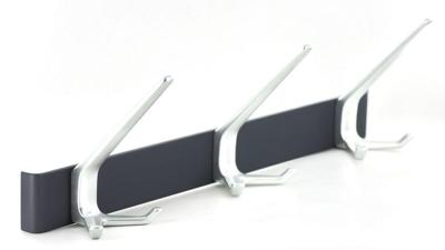 KAPSTOK 3xHAAK NR.860 GRAFIET GRIJS / NATUREL (0863)