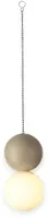 Lumineo Solar Hanglamp Ø10cm Grijs - thumbnail