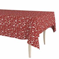 Tafelkleed op rol Exma Oliedoek Rood Kerstmis 140 cm x 25 m - thumbnail
