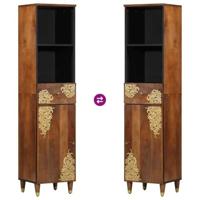 Dressoir Honingbruin 38 x 33.5 x 160 cm Massief mangohout - thumbnail