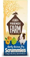 Tiny Friends Farm Scrummies caviasnack appel, aardbei, abrikoos & banaan 120g - thumbnail