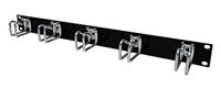 Rittal 5502.205 19 inch Kabelgeleiding voor patchkast 1 HE Zwart - thumbnail