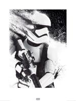 Kunstdruk Star Wars - Episode VII Stormtrooper Paint 60x80cm - thumbnail