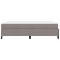 Boxspring bed Taupe en Zwart 140 x 190 cm - thumbnail