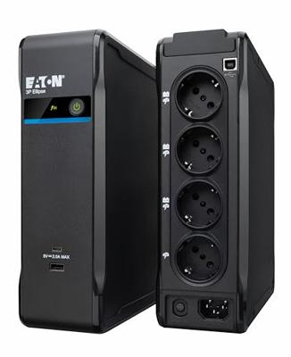 Eaton 3P Ellipse UPS Stand-by (Offline) 0,9 kVA 540 W 4 AC-uitgang(en) Eaton 3P Ellipse UPS Stand-by (Offline) 0,9 kVA 540 W 4 AC-uitgang(en)